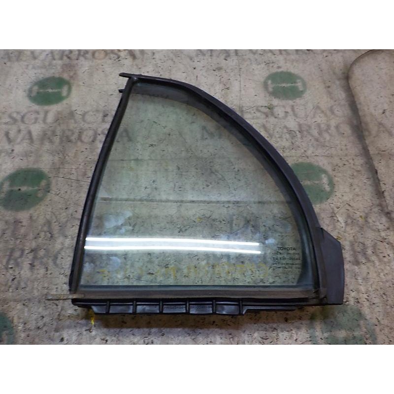 Recambio de cristal custodia trasero izquierdo para toyota yaris 1.4 turbodiesel cat referencia OEM IAM 681240D051  