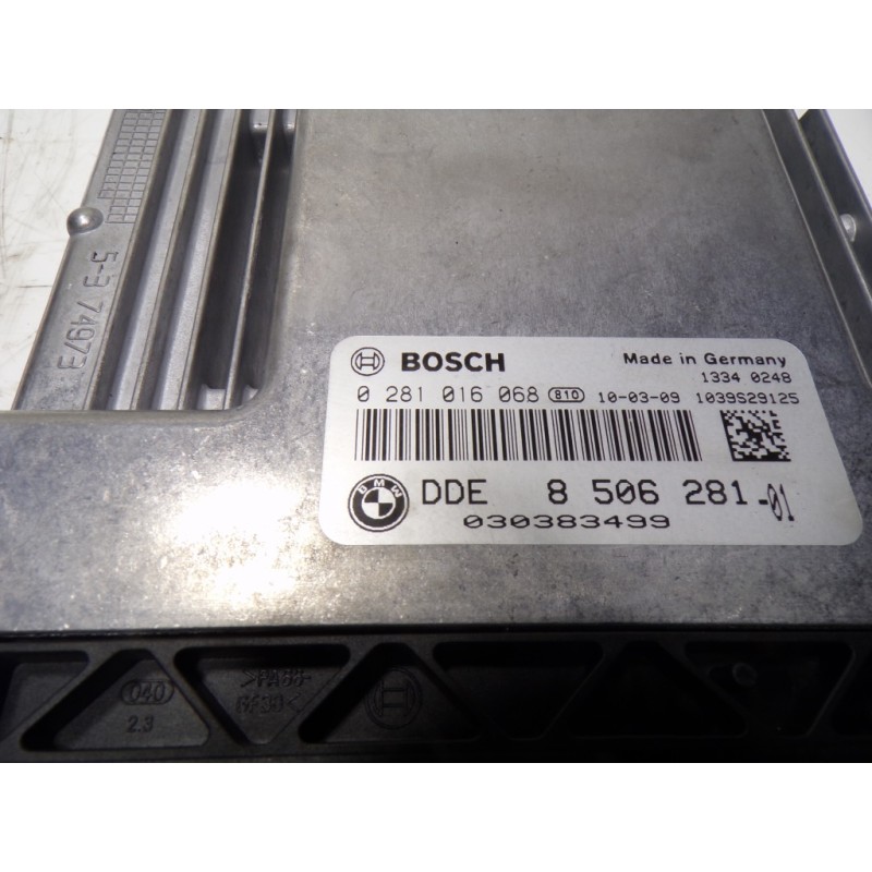 Recambio de centralita motor uce para bmw serie 1 berlina (e81/e87) 116d referencia OEM IAM 13618512588 0281016068 