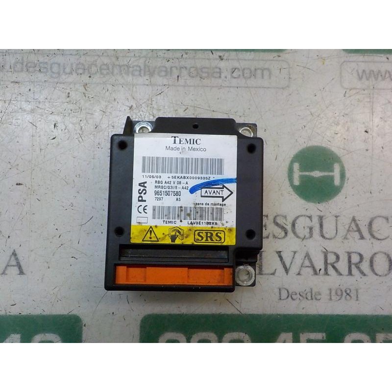 Recambio de centralita airbag para citroën c3 pluriel 1.6 16v cat (nfu / tu5jp4) referencia OEM IAM   