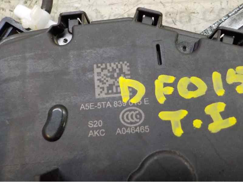 Recambio de cerradura puerta trasera izquierda para skoda fabia 1.0 mpi referencia OEM IAM 5G4839015D 5TA839015E 