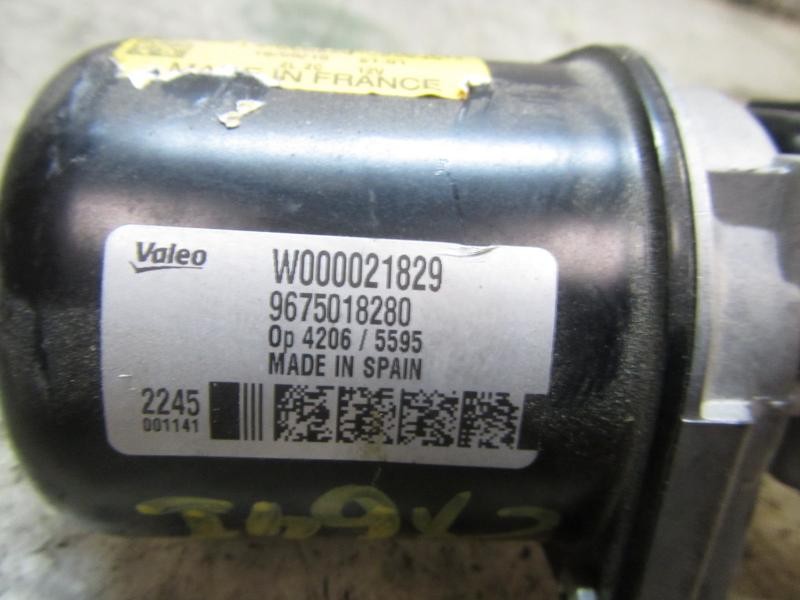 Recambio de motor limpia delantero para citroën c-elysée seduction referencia OEM IAM 9675018280  