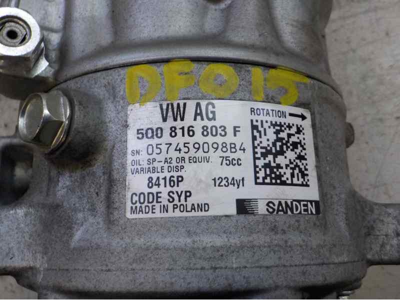 Recambio de compresor aire acondicionado para skoda fabia 1.0 mpi referencia OEM IAM 5Q0816803F 5Q0816803F 