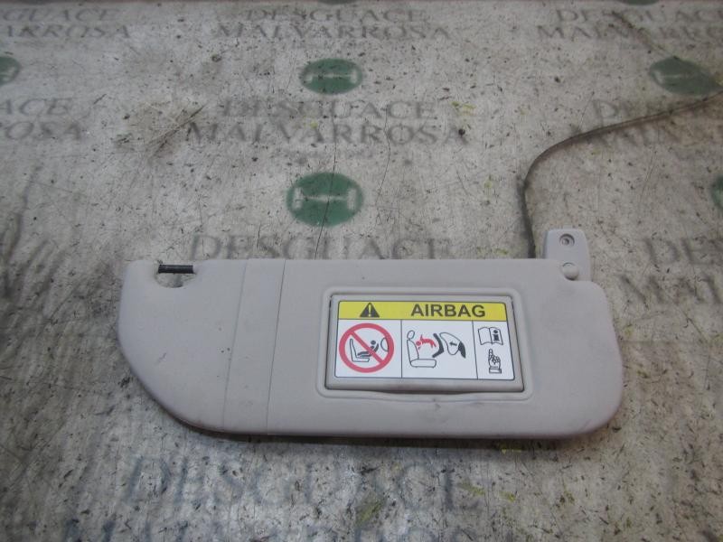 Recambio de parasol derecho para citroën c-elysée seduction referencia OEM IAM 98000905BJ  