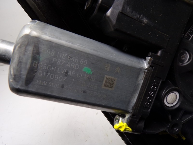 Recambio de elevalunas trasero derecho para peugeot 5008 1.2 12v e-thp referencia OEM IAM 9812642880 981264288001 