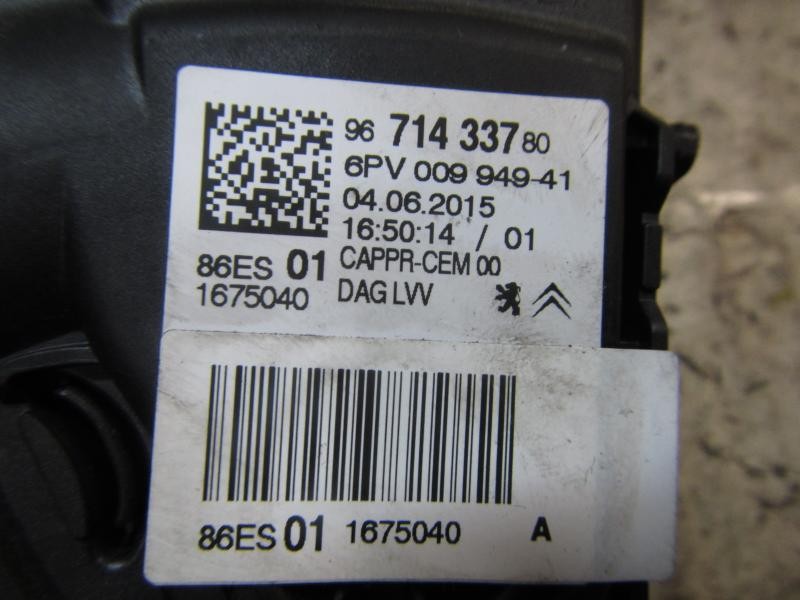 Recambio de potenciometro pedal para citroën c-elysée seduction referencia OEM IAM 1601CW  