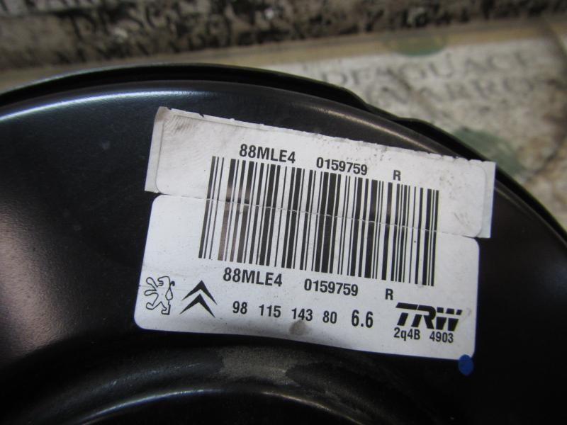 Recambio de servofreno para citroën c-elysée seduction referencia OEM IAM 1609894980  