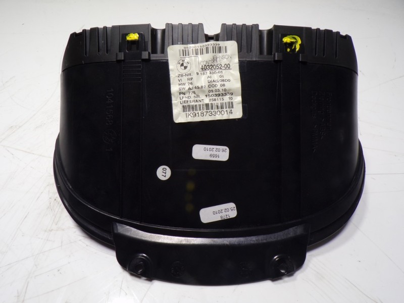 Recambio de cuadro instrumentos para bmw serie 1 berlina (e81/e87) 116d referencia OEM IAM 62109283801 403205200 