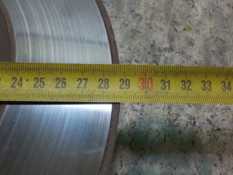 Recambio de disco freno trasero para volkswagen passat berlina (3c2) 2.0 tdi referencia OEM IAM 1K0615601AD  