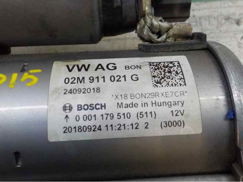 Recambio de motor arranque para skoda fabia 1.0 mpi referencia OEM IAM 02M911021G 0001179510 0001179510