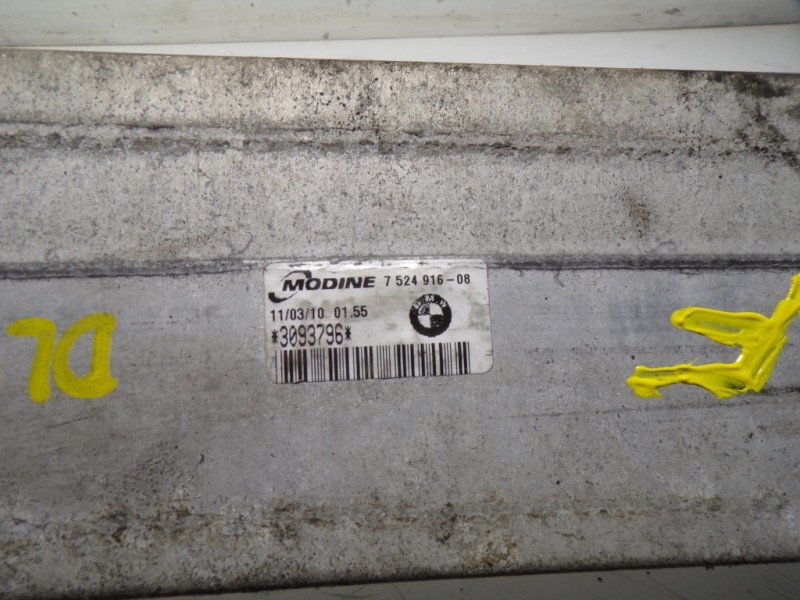 Recambio de intercooler para bmw serie 1 berlina (e81/e87) 116d referencia OEM IAM 17517524916 752491608 