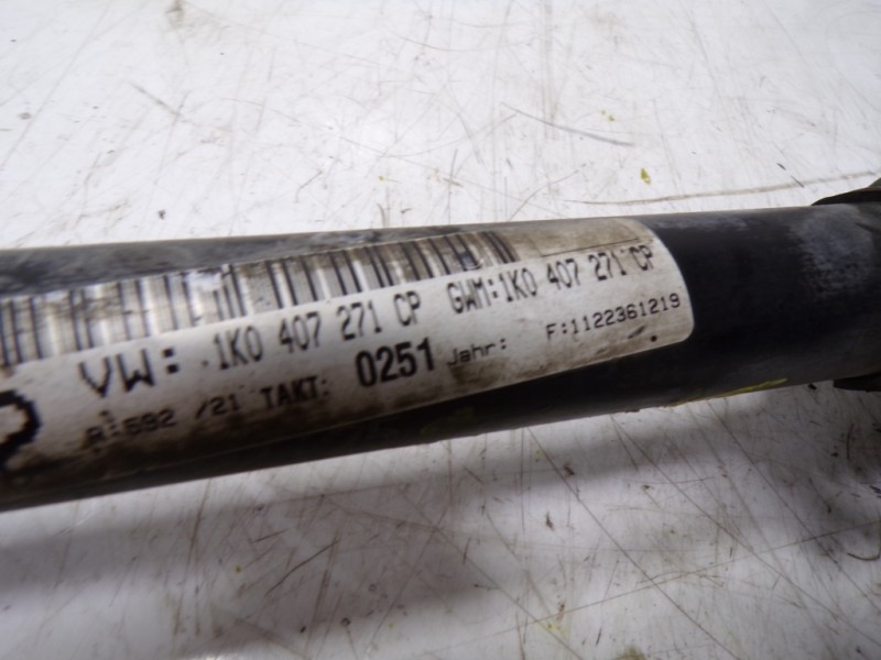 Recambio de transmision izquierda para volkswagen golf vi (5k1) 1.6 tdi dpf referencia OEM IAM 1K0407271CP 1K0407271CP 