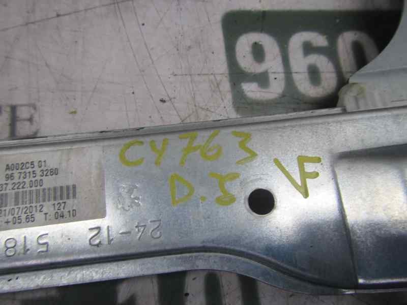 Recambio de elevalunas delantero izquierdo para peugeot 208 1.4 hdi fap referencia OEM IAM 9673153280  