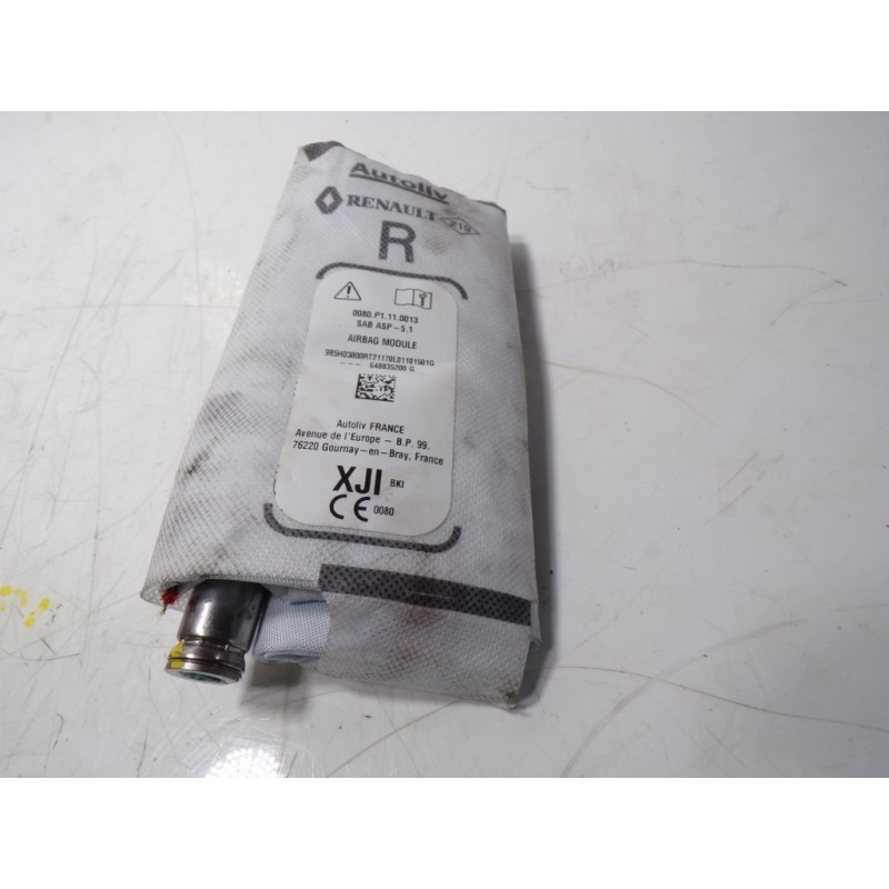 Recambio de airbag lateral delantero derecho para dacia sandero 0.9 tce referencia OEM IAM  648835200G 