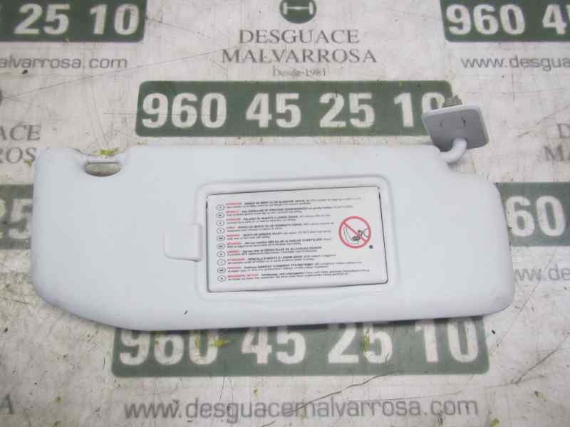 Recambio de parasol derecho para peugeot 208 1.4 hdi fap referencia OEM IAM 16079192PR  