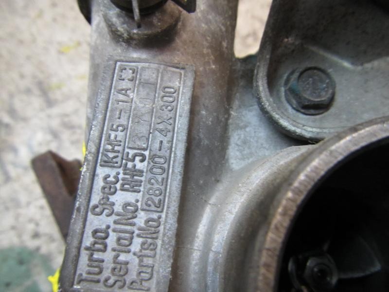 Recambio de turbocompresor para kia carnival ii 2.9 crdi cat referencia OEM IAM   