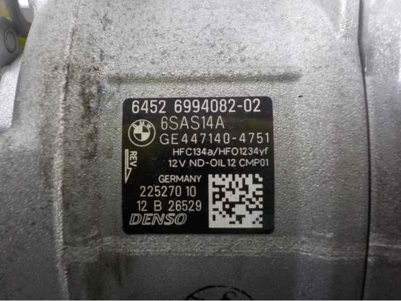 Recambio de compresor aire acondicionado para bmw serie x3 (g01) xdrive20d referencia OEM IAM 64526994082 64526994082 6SAS14A