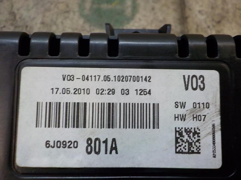 Recambio de cuadro instrumentos para seat ibiza (6j5) 1.4 tdi referencia OEM IAM 6J0920801AX 6J0920801A 