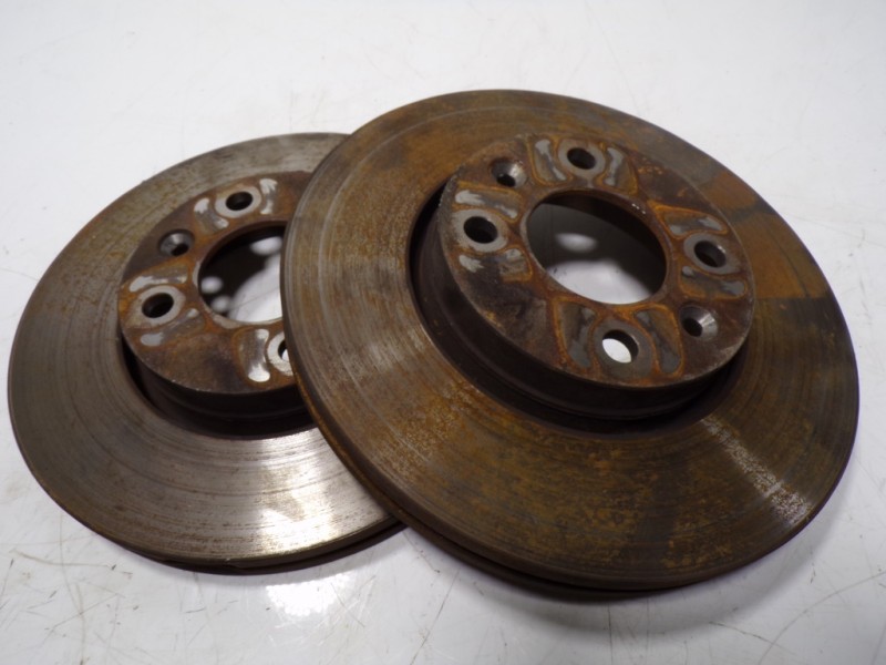 Recambio de disco freno delantero para dacia sandero 0.9 tce referencia OEM IAM   