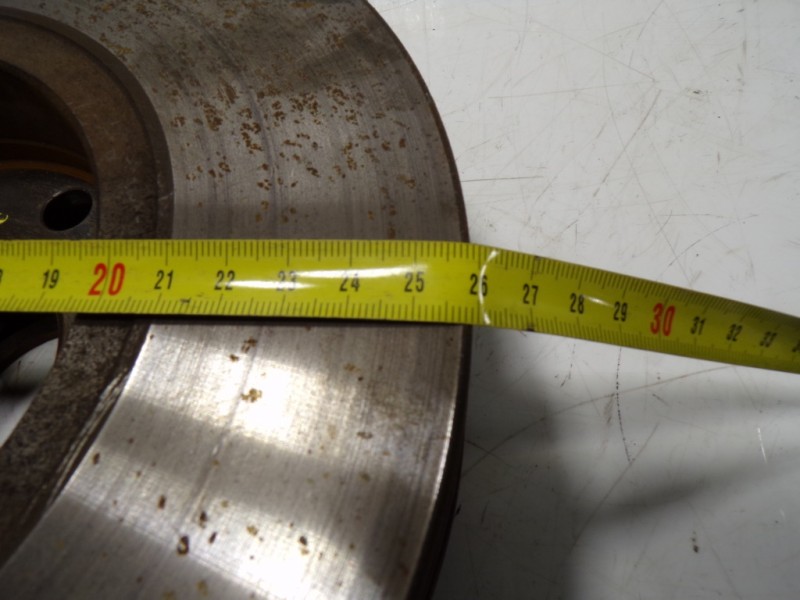 Recambio de disco freno delantero para dacia sandero 0.9 tce referencia OEM IAM   