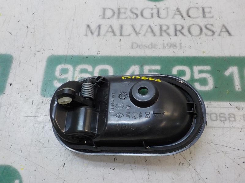 Recambio de maneta interior trasera derecha para dacia duster basis 4x2 referencia OEM IAM 8200733847  