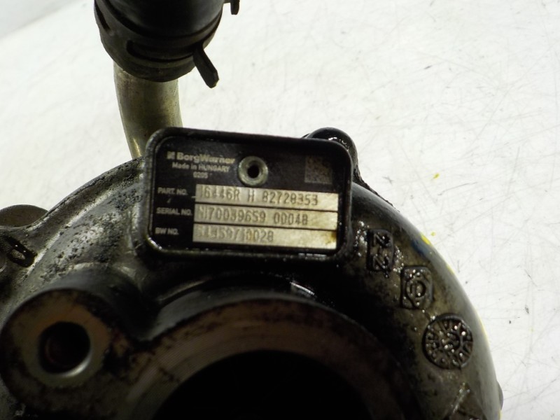 Recambio de turbocompresor para renault clio iii 1.5 dci diesel fap referencia OEM IAM  H82728353 