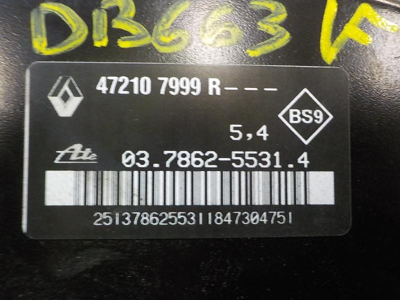 Recambio de servofreno para dacia duster basis 4x2 referencia OEM IAM 472108624R 472107999R 03786255314