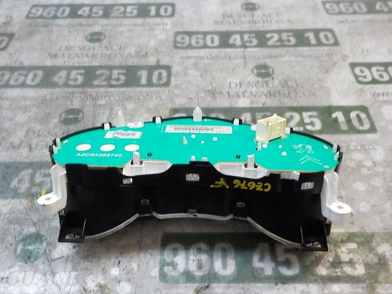 Recambio de cuadro instrumentos para citroën c3 exclusive referencia OEM IAM 98041181XT A2C53385740 A2C53385740