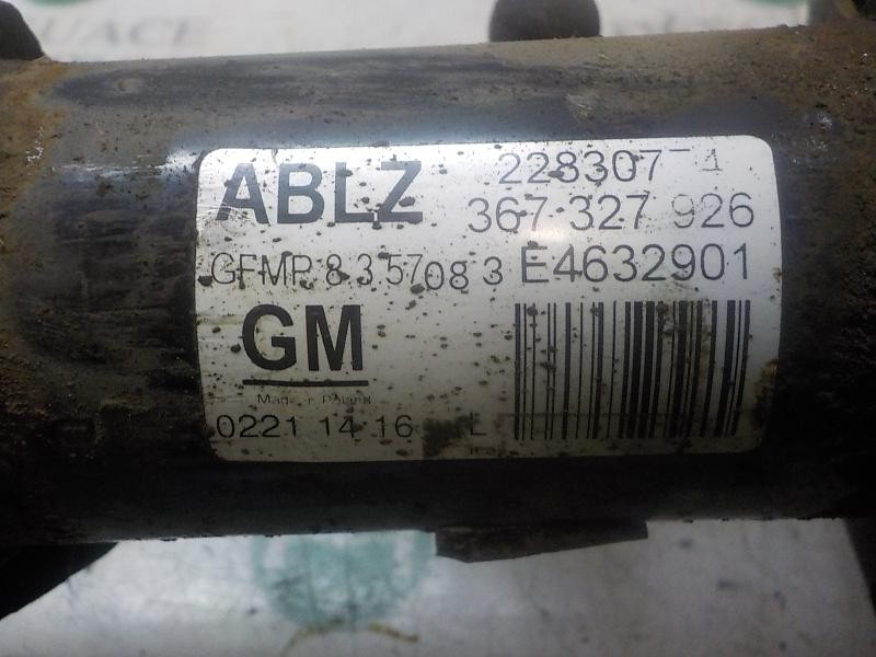 Recambio de amortiguador delantero izquierdo para opel insignia berlina excellence referencia OEM IAM   