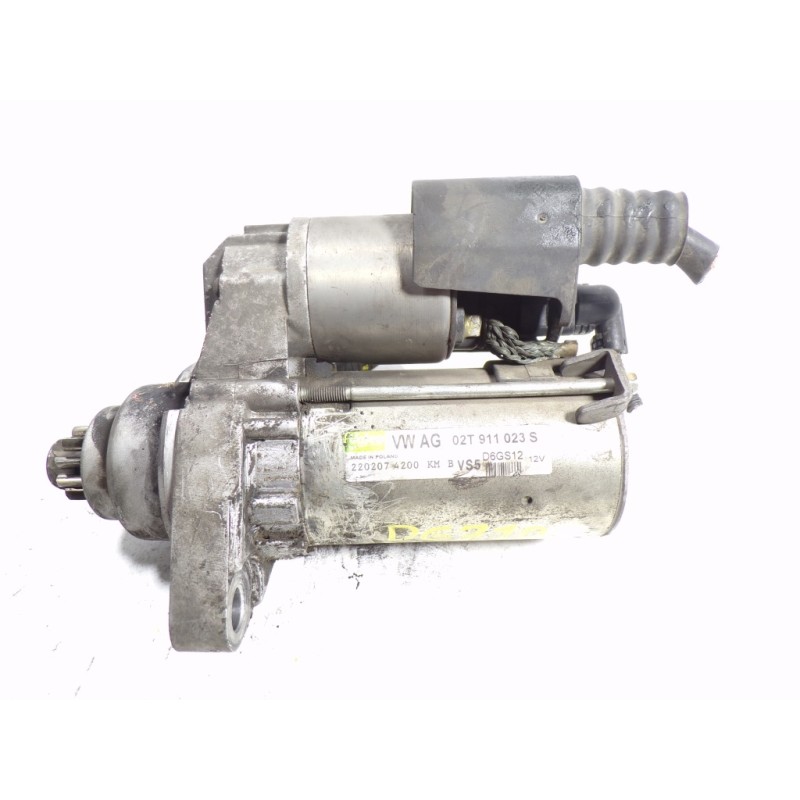 Recambio de motor arranque para audi a3 (8p) 1.6 16v fsi referencia OEM IAM 02T911023R 02T911023S 