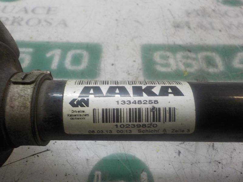 Recambio de transmision izquierda para opel insignia berlina excellence referencia OEM IAM   