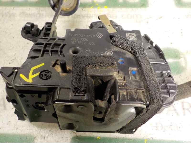 Recambio de cerradura puerta trasera derecha para renault captur 1.2 tce energy referencia OEM IAM 805027072R 805034742R 