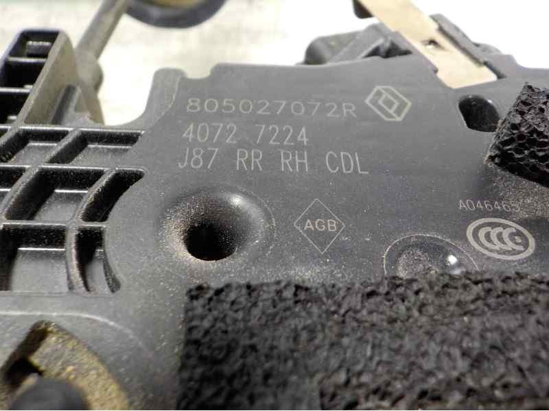 Recambio de cerradura puerta trasera derecha para renault captur 1.2 tce energy referencia OEM IAM 805027072R 805034742R 