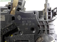 Recambio de cerradura puerta trasera izquierda para renault captur 1.2 tce energy referencia OEM IAM 805034742R 805034742R  2