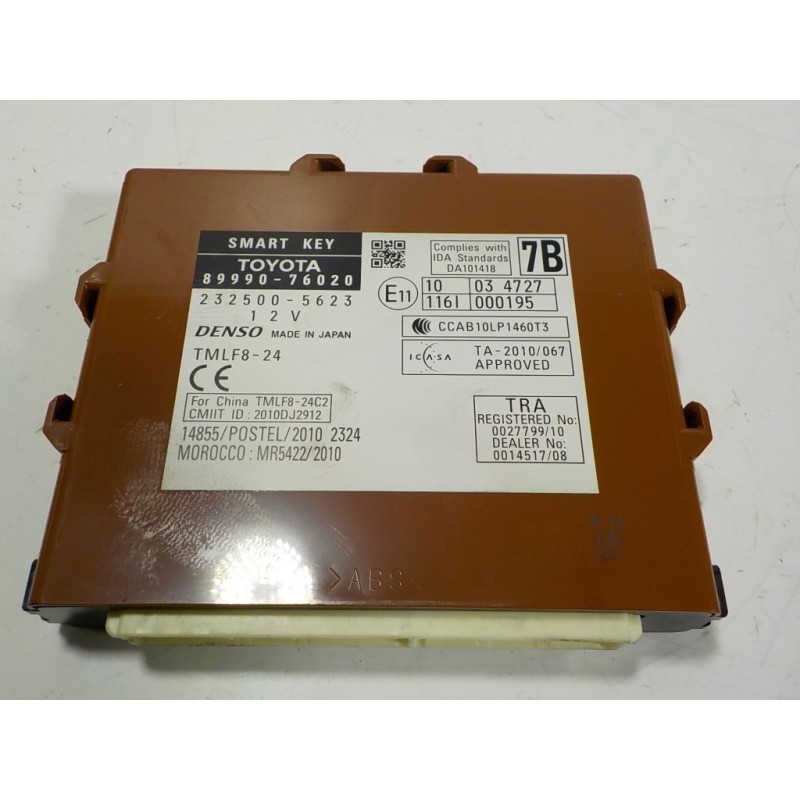 Recambio de modulo electronico para lexus ct 200h referencia OEM IAM 8999076020 8999076020 