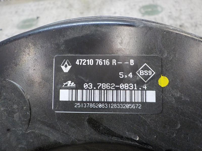 Recambio de servofreno para dacia duster 1.5 dci diesel fap cat referencia OEM IAM 472108624R 472107616R 03786208314