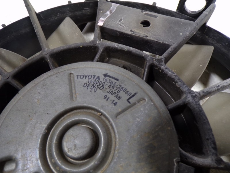 Recambio de electroventilador para lexus is200 (ds2/is2) 2.2 d-cat referencia OEM IAM 1636326060 1636326060 