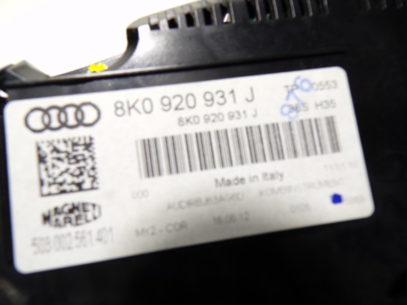 Recambio de cuadro instrumentos para audi a4 ber. (b8) 2.0 16v tdi referencia OEM IAM 8K0920931J 8K0920931J 