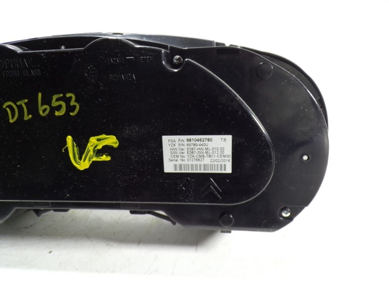 Recambio de cuadro instrumentos para peugeot 5008 2.0 blue-hdi fap referencia OEM IAM 9810462780 9810462780 