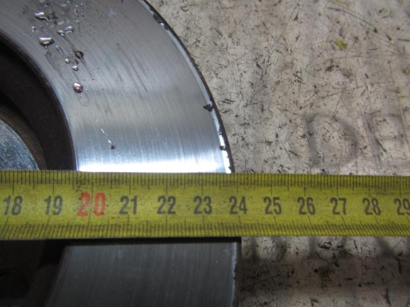 Recambio de disco freno delantero para fiat panda van (i) (271) 1.3 jtd cat referencia OEM IAM   