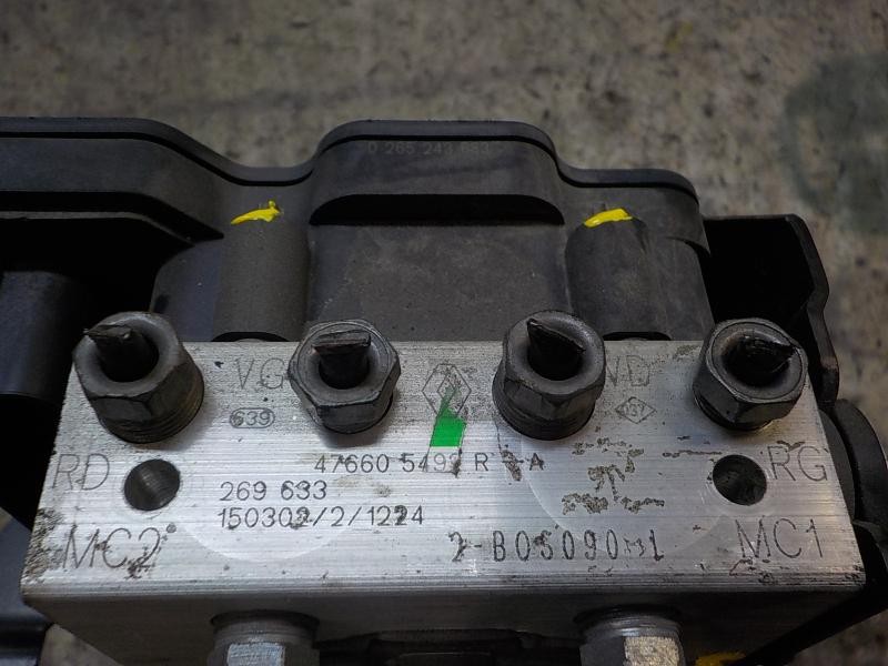 Recambio de abs para renault clio iv technofeel referencia OEM IAM   