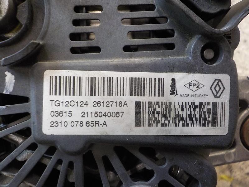 Recambio de alternador para renault clio iv technofeel referencia OEM IAM   