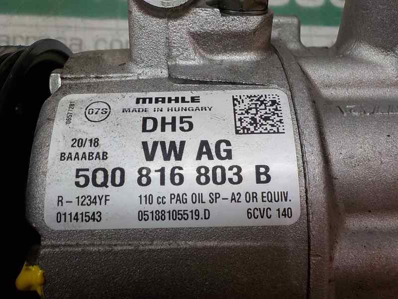 Recambio de compresor aire acondicionado para volkswagen golf vii lim. (bq1) advance referencia OEM IAM 5Q0816803D 5Q0816803B 