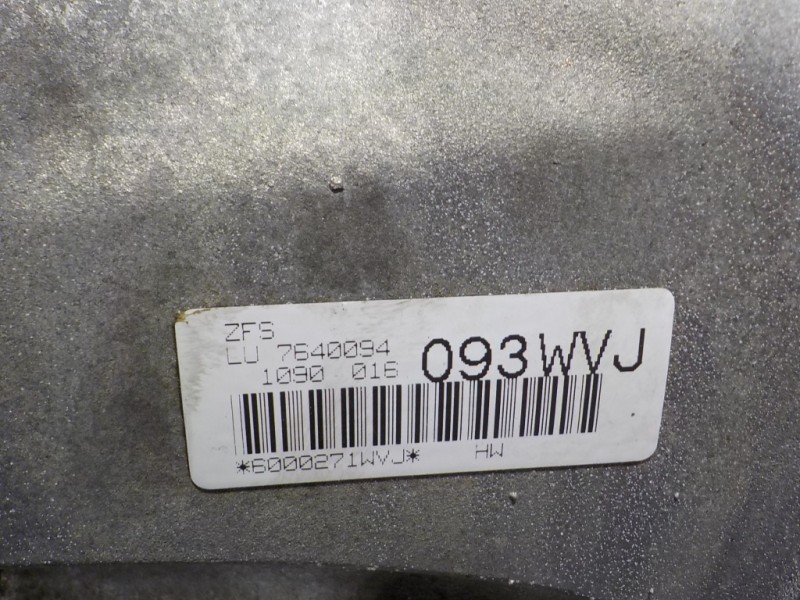 Recambio de caja cambios para bmw serie 1 lim. (f20) 118i referencia OEM IAM 24007640094 WVJ 