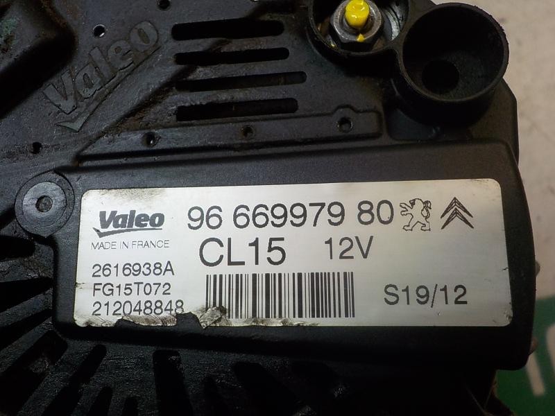 Recambio de alternador para mini mini (r56) 1.6 16v cat referencia OEM IAM 12317575873  2616938A