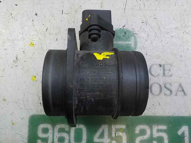 Recambio de caudalimetro para audi a3 sportback (8p) 1.9 tdi referencia OEM IAM 038906461B 038906461B 0281002531