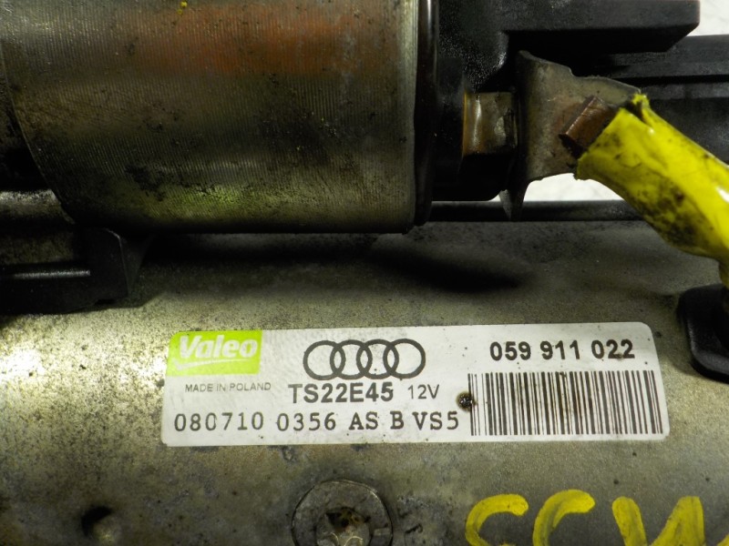 Recambio de motor arranque para audi q5 (8r) 3.0 tdi referencia OEM IAM  059911022 