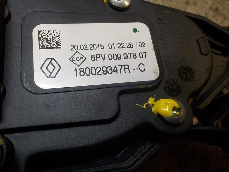 Recambio de potenciometro pedal para renault clio iv technofeel referencia OEM IAM 180029347R 180029347R 