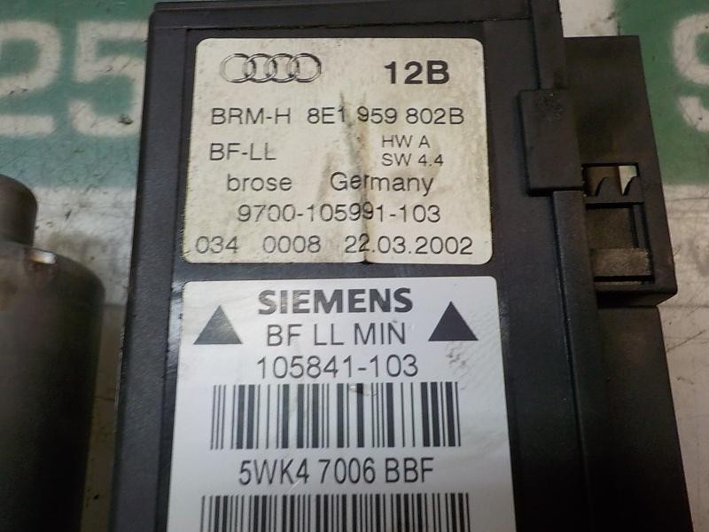 Recambio de motor elevalunas delantero derecho para audi a4 avant (8e) 1.9 tdi referencia OEM IAM   