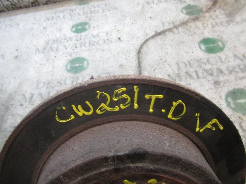 Recambio de disco freno trasero para chrysler jeep cherokee (kj) 2.4 cat referencia OEM IAM 52128411AA  