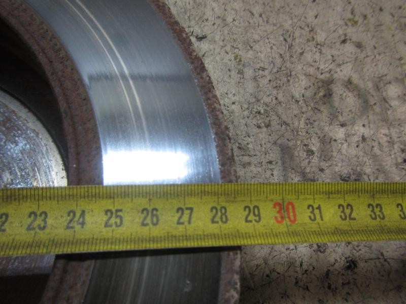 Recambio de disco freno trasero para chrysler jeep cherokee (kj) 2.4 cat referencia OEM IAM 52128411AA  